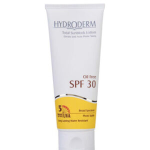 ضد آفتاب هیدرودرم SPF 30: محافظت کامل از پوست شما در برابر آفتاب