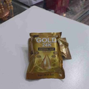 صابون سفید کننده طلای 24 عیار 80 میلی