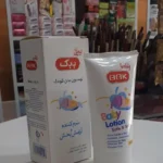 لوسیون بدن کودک ببک: مراقبت طبیعی و ملایم برای پوست حساس کودکان 150 میل